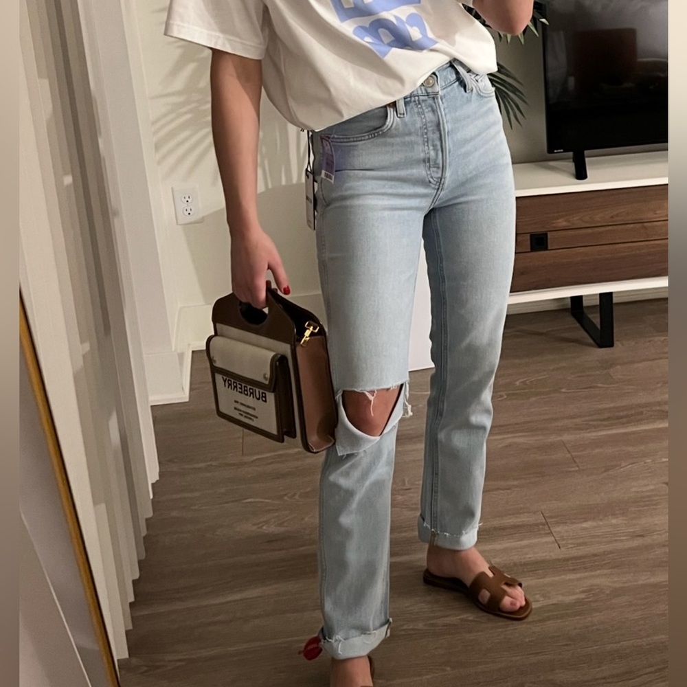 Redone jeans. New